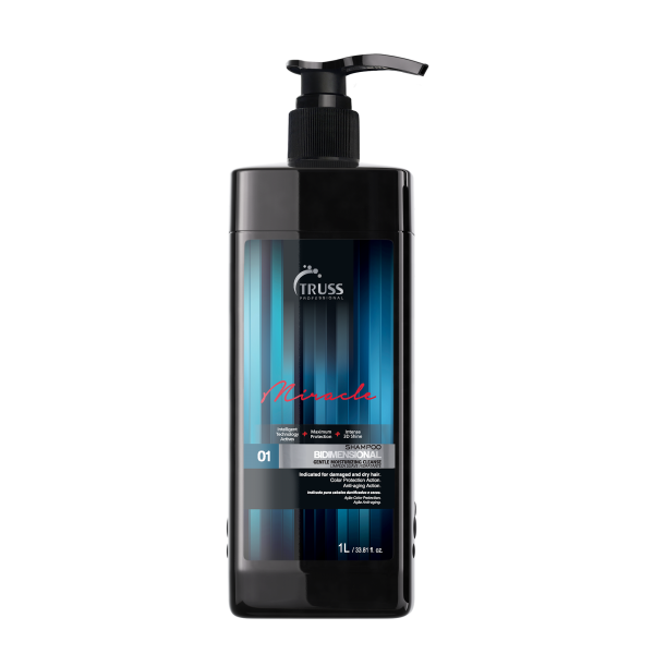 Зволожуючий шампунь TRUSS SHAMPOO MIRACLE BIDIMENSIONAL 1000мл.