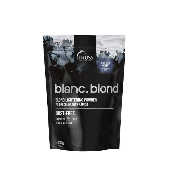 Порошок для освітлення волосся з синім пігментом TRUSS BLANC BLOND 500 г.