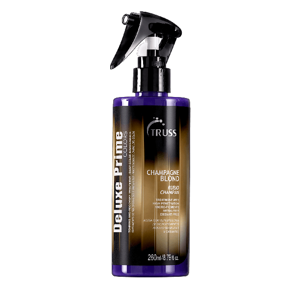 Тонуючий спрей для волосся TRUSS DELUXE PRIME CHAMPAGNE BLOND 260 мл.