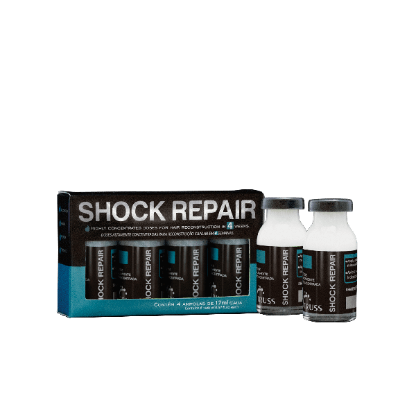 Ампули високої концентрації для відновлення волосся TRUSS SHOCK REPAIR 4х17 мл.